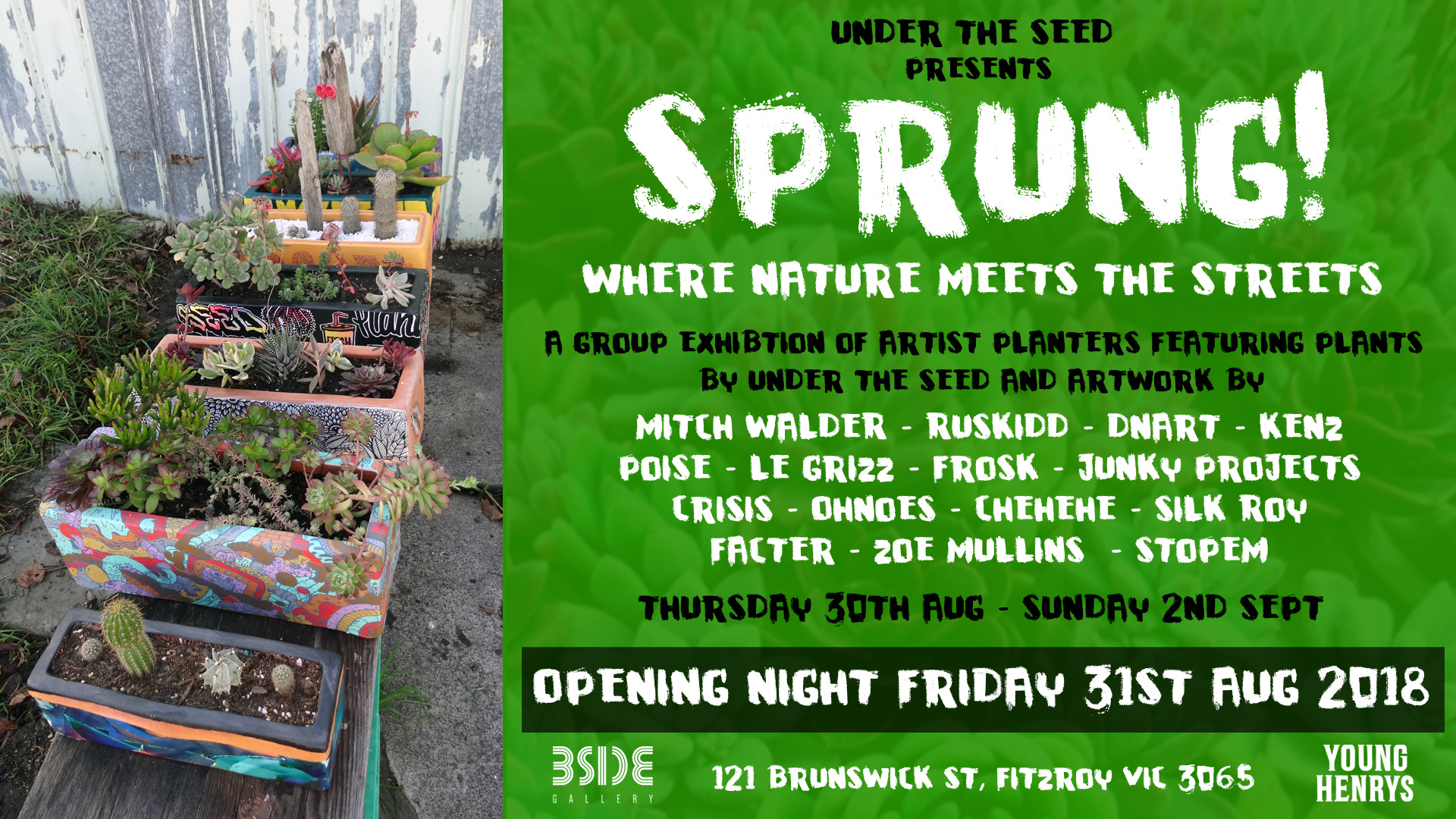 Sprung! BSIDE Gallery